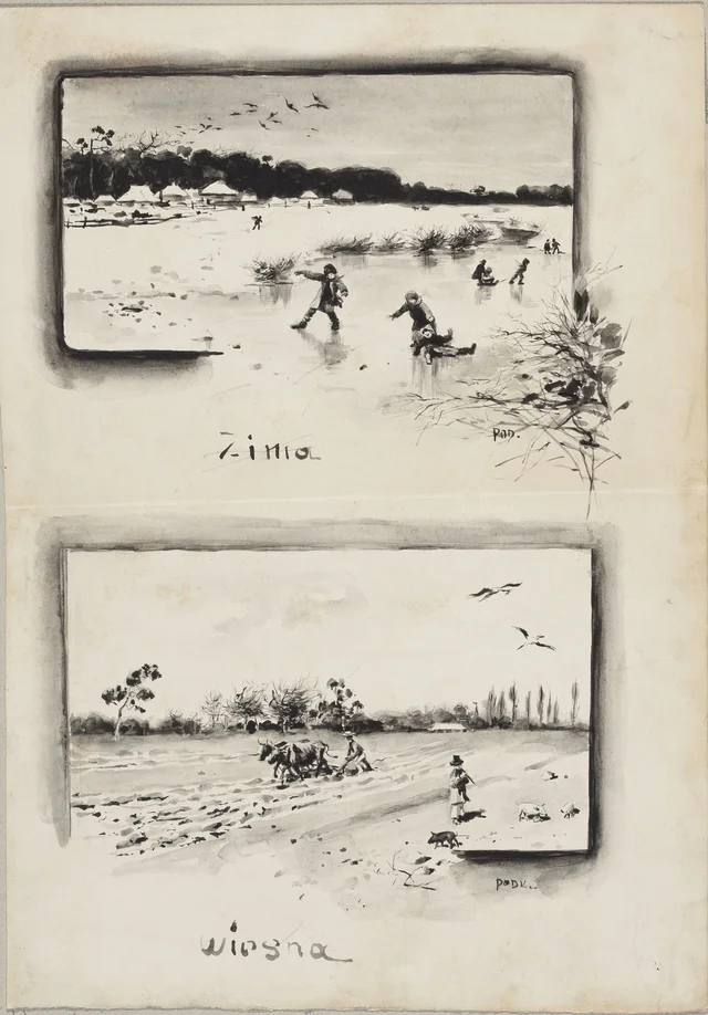Primavera e Inverno, vinhetas, Władysław Podkowiński