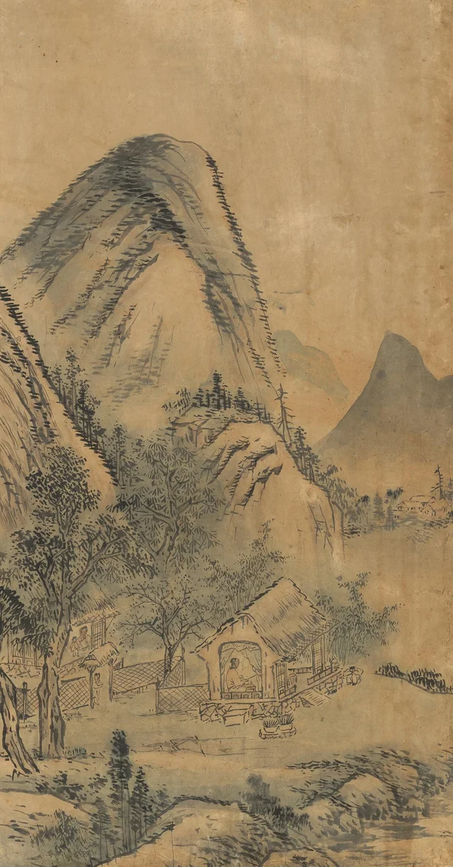 Folding screen of landscapes, image 1