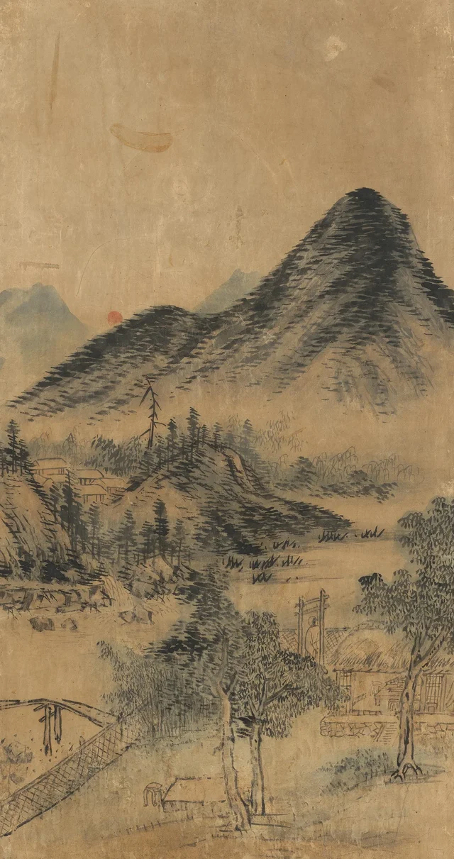 Folding screen of landscapes, image 4