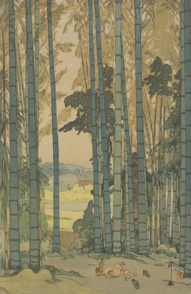 Bamboo Grove, Yoshida Hiroshi