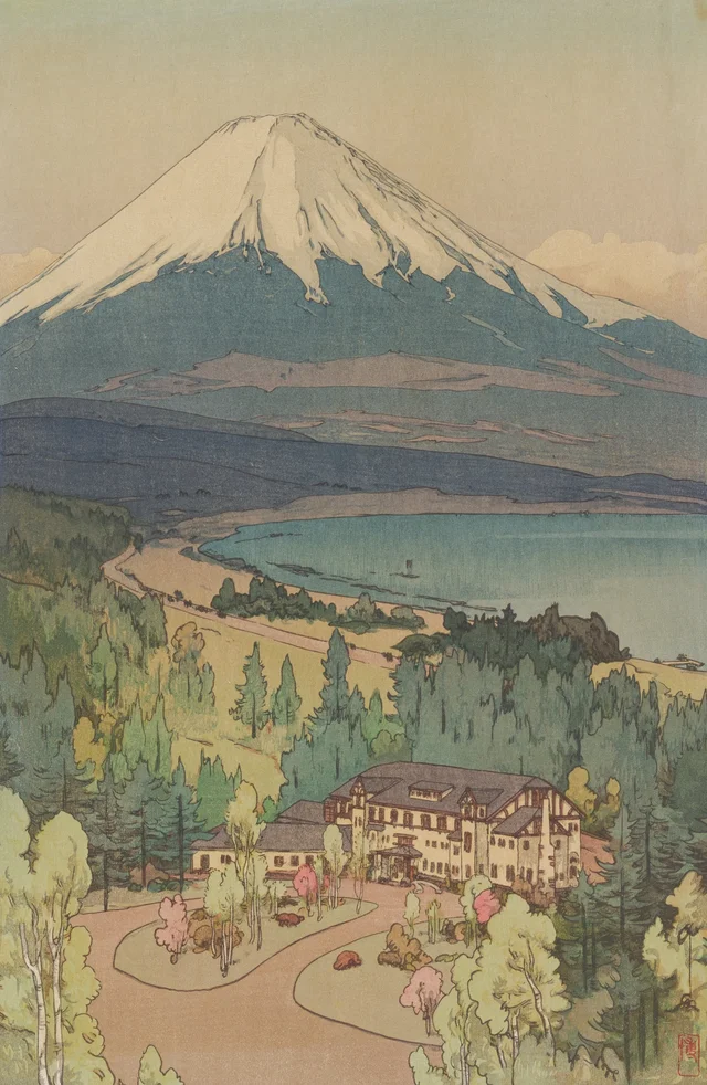 Fuji New Grand Hotel, Lake Yamanaka, Yoshida Hiroshi