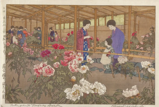 The Tokugawa Peony Garden at Ochiai