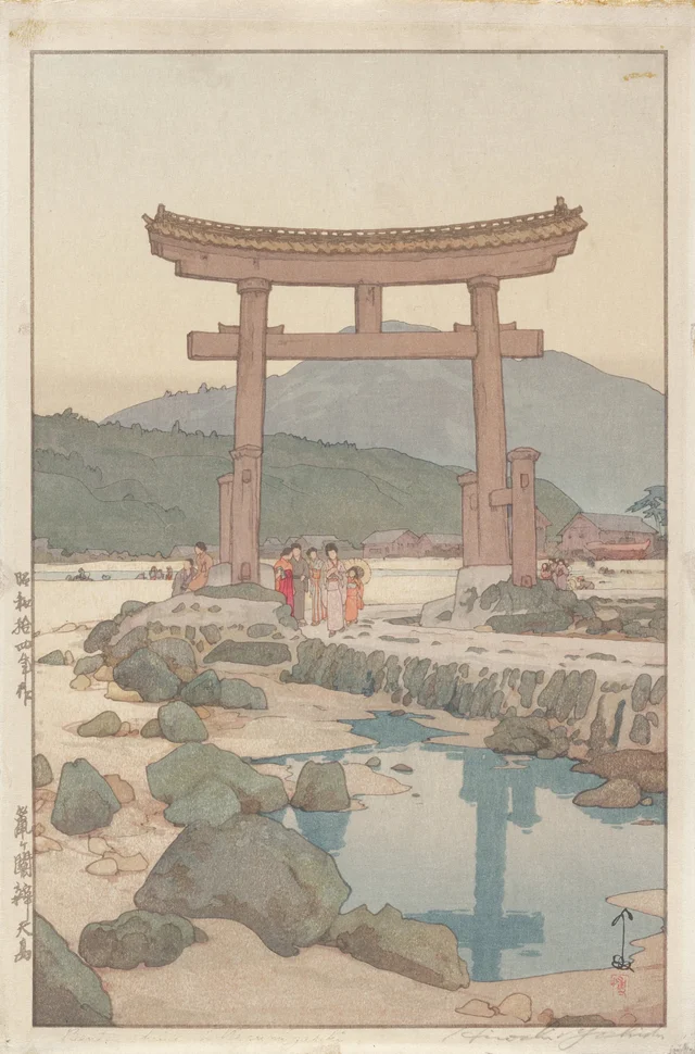 Benten Torii at Nezugaseki