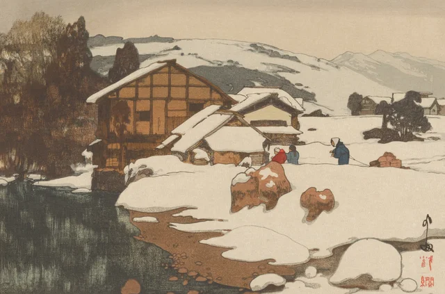 Nieve en Kashiwabara, Yoshida Hiroshi