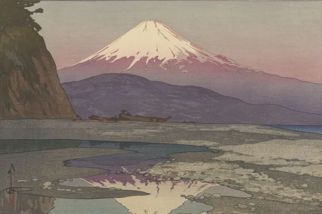 Okitsu, de la serie Diez vistas del monte Fuji