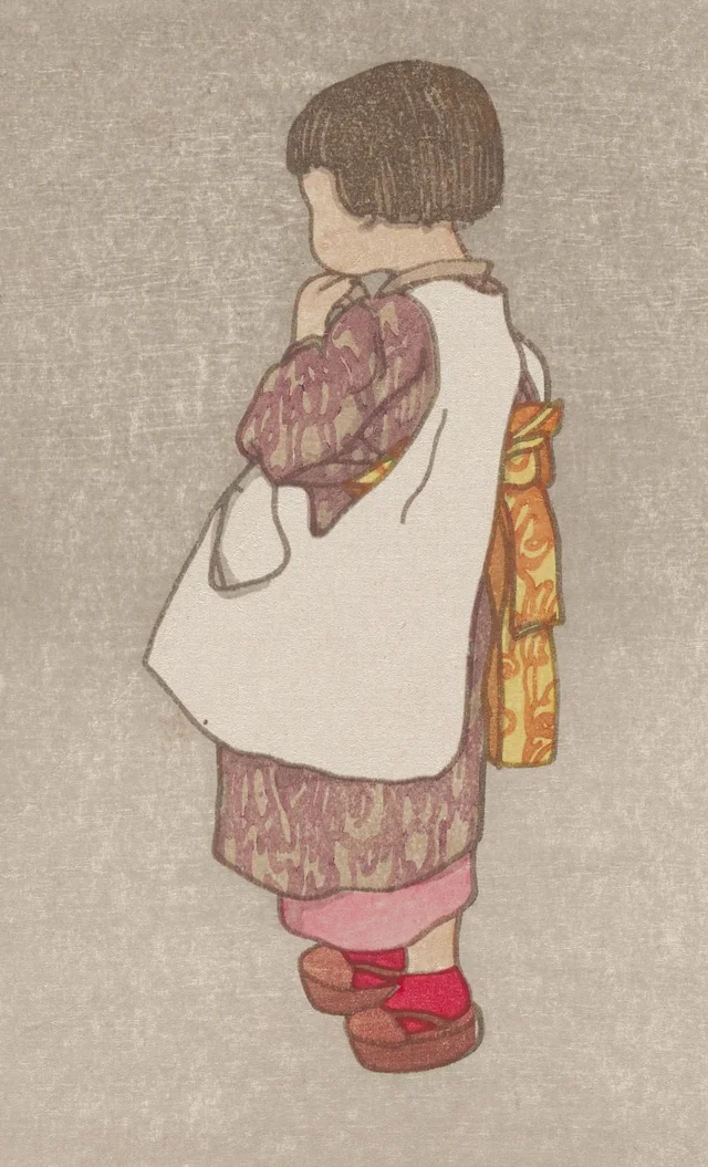 少女, 吉田博
