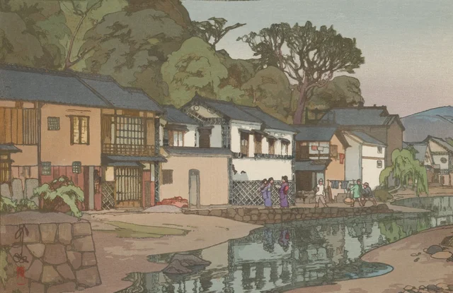 Small Town in Chūgoku District, Yoshida Hiroshi