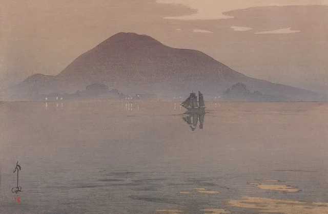 Atardecer tras la lluvia, de la serie El Mar Interior