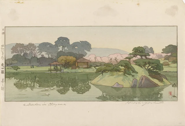 A Garden in Okayama on a Spring Morning