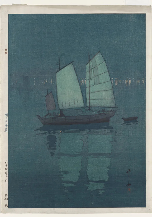 Sailing Boats: Night