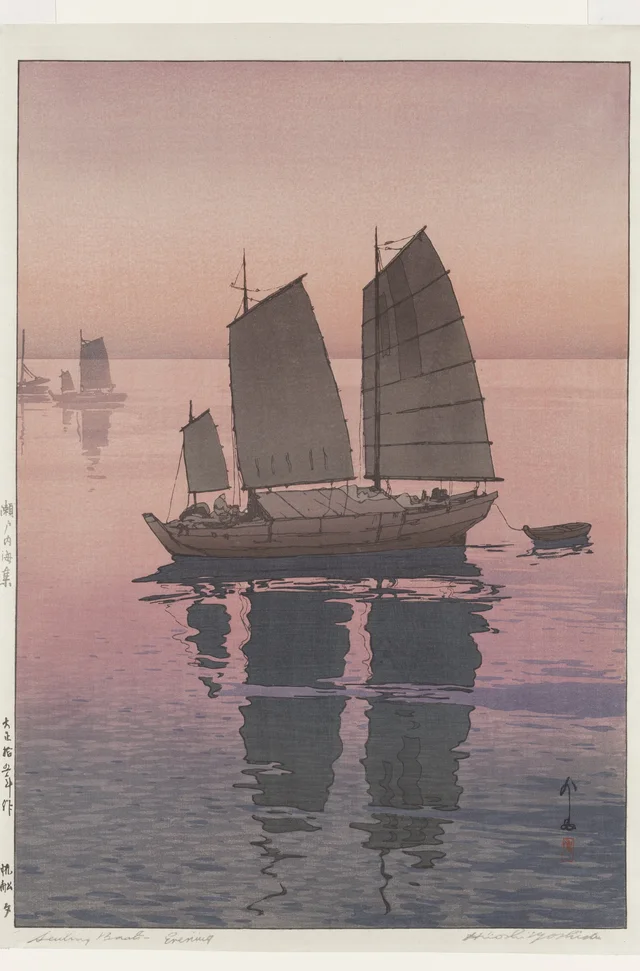 Sailing Boats: Evening