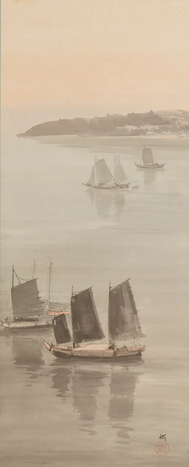 Sailboats on the Inland Sea